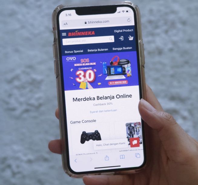 Bhinneka.Com Gandeng OVO Berikan Kemudahan&nbsp;Transaksi